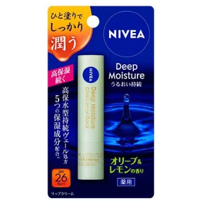 니베아 딥 모이스처 립 [올리브&amp;레몬향]-일본직구 바리바리몰